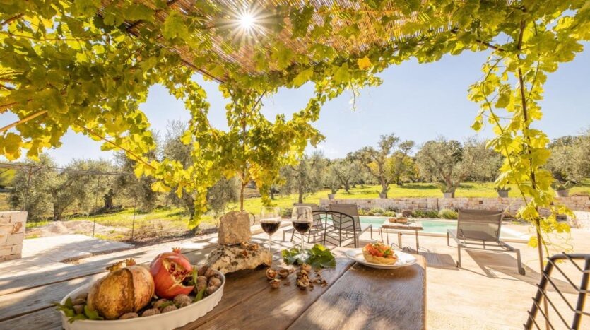 Enjoy unforgettable meals outdoors surrounded by nature and privacy
